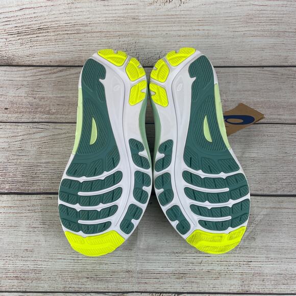 Asics Gel Kayano 31 Womens Sz 9 Wide Running Shoes Cool Matcha Light Celadon Yel - Picture 8 of 9